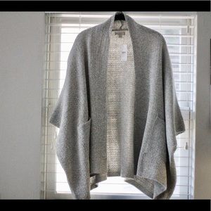 LOFT sweater poncho